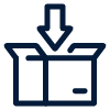 circular arrow symbol around a cube representing product returns five key steps for return process